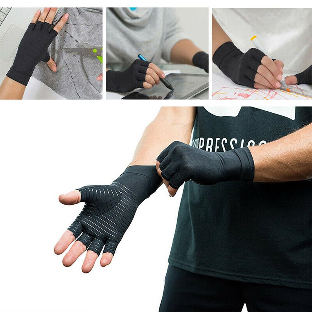 Premium Copper Compression Arthritis Gloves Unisex | EASE™